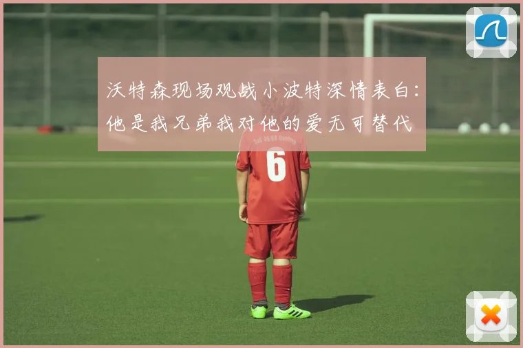 沃特森现场观战小波特深情表白：他是我兄弟我对他的爱无可替代